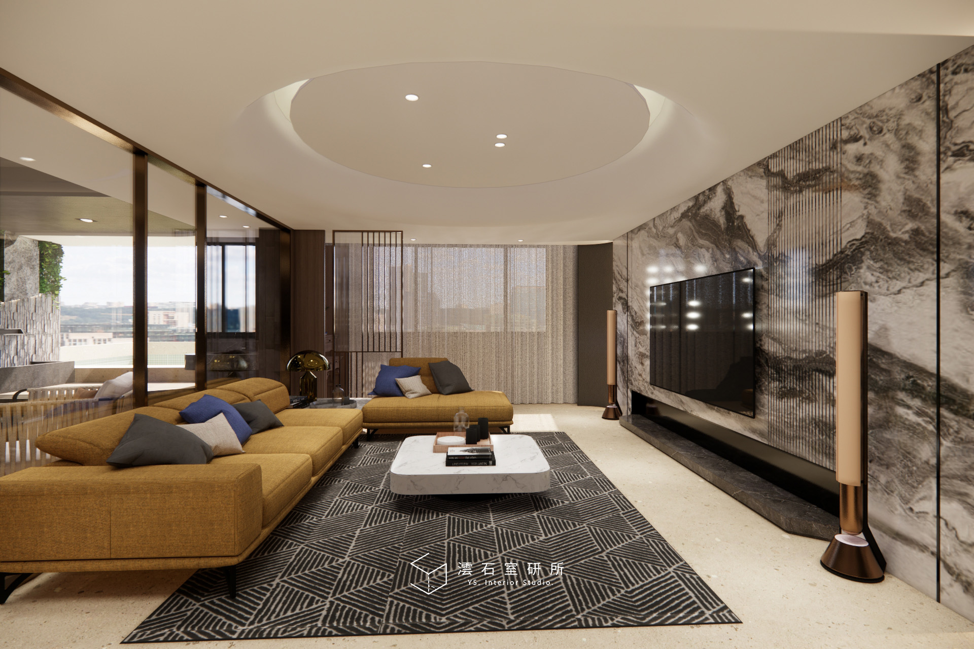 Design Lab｜室內外串聯的私人會所型住宅設計